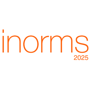 INORMS Logo Madrid White (Without background)