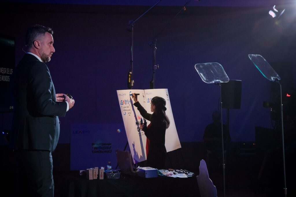 graphic recording discurso ceo